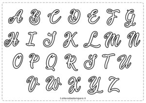 Lettere-Alfabeto-da-stampare-maiuscola-CORSIVO