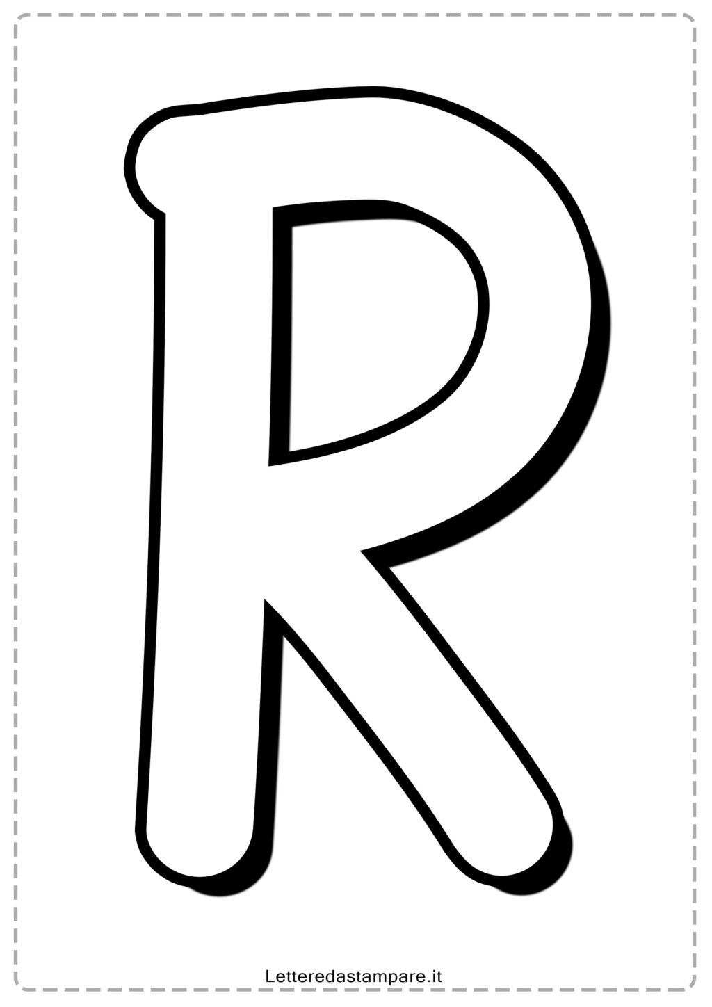 Lettere alfabeto da stampare – Comic - Lettere da stampare