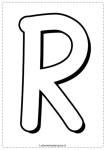 Lettera-R-grande-da-stampare-colorare-ritagliare