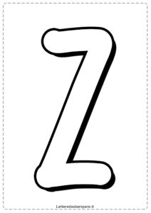 Lettera-Z-grande-da-stampare-colorare-ritagliare